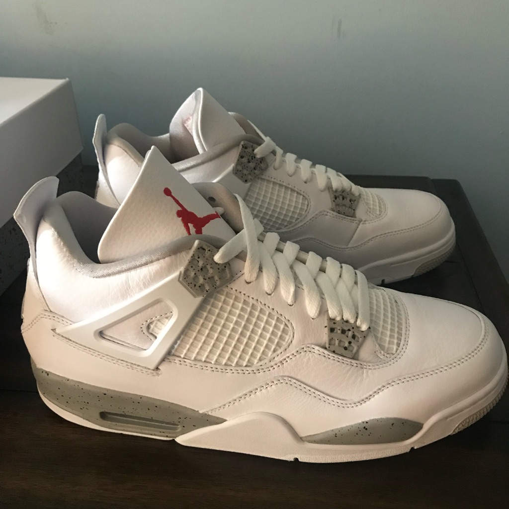 Jordan 4 White Oreo